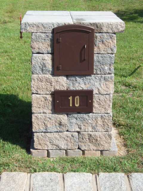Stone Mailbox Designs